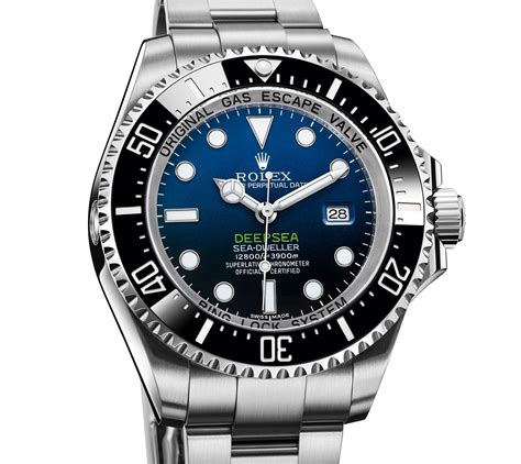 deepsea blue rolex